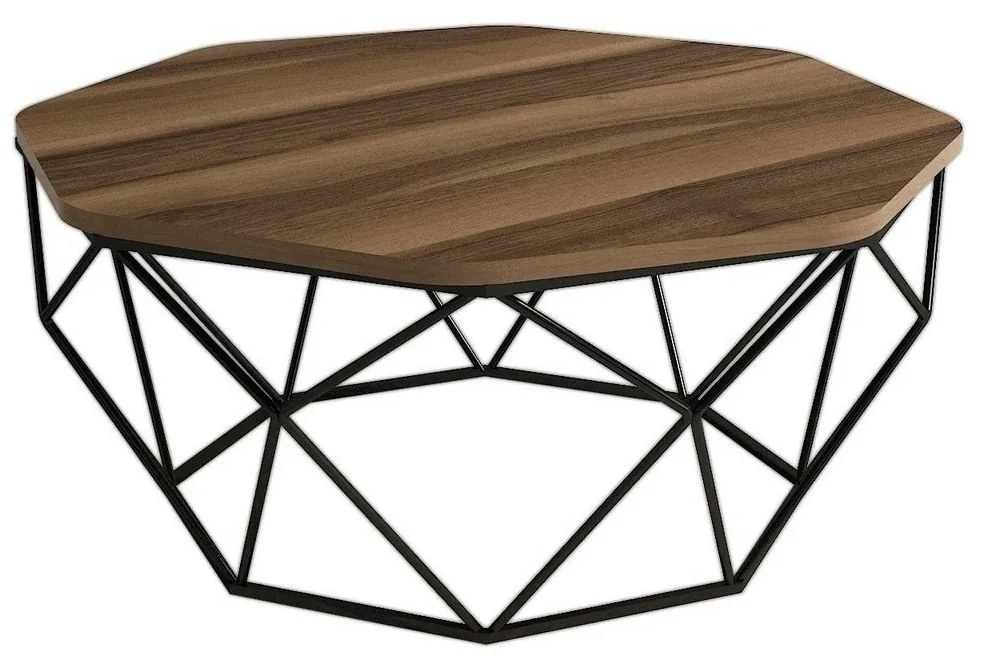 Konferenčný stolík Diamond Walnut
