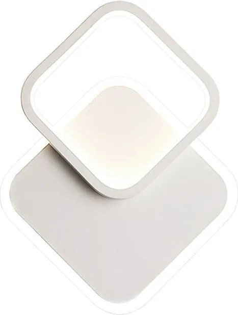 Toolight Toolight, LED nástenné svietidlo 18W, 3000K, 500lm, LHJ080-W, biela, OSW-50056
