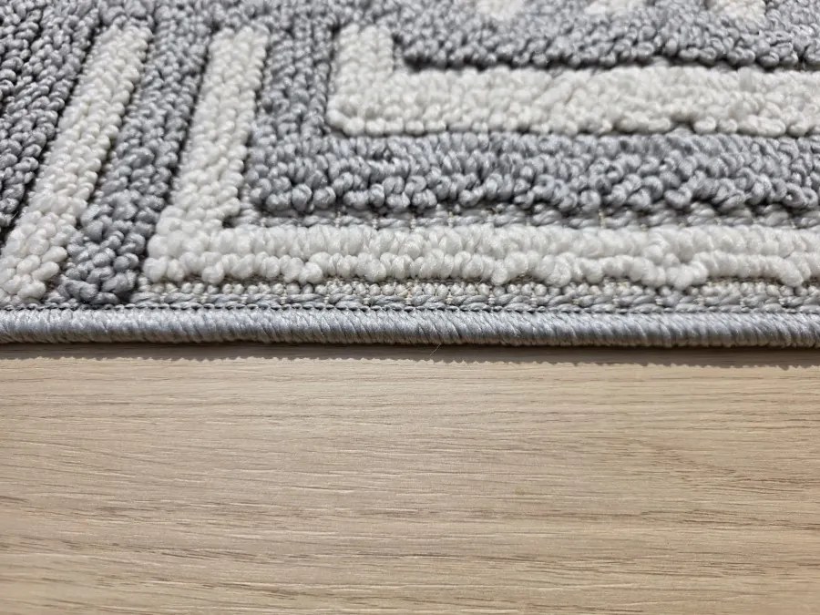 DC Koberec Milano 011 sivá krémová Rozmer: 60×100 cm