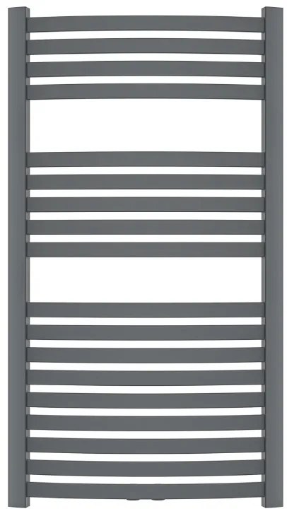 Invena Invena, kúpeľňový rebríkový radiátor 540x1000 mm 446W, grafitová, UG-02-100-A