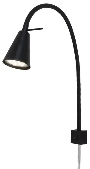 Briloner 2080-015 - LED Nástenná lampa COMFORT LIGHT 1xGU10/5W/230V čierna