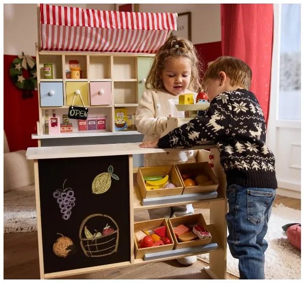 lupilu® Detský drevený obchod (100393839)