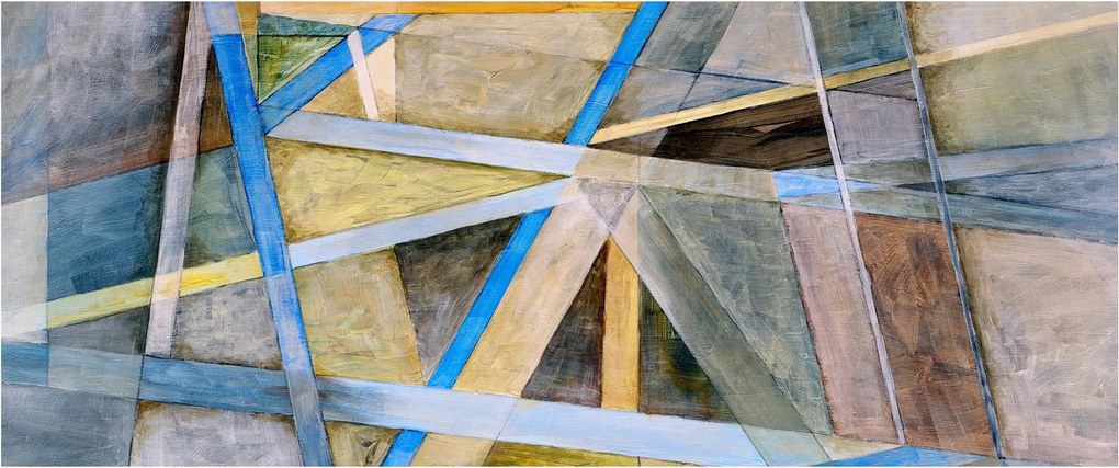 Obraz - Abstrakcia (120x50 cm)