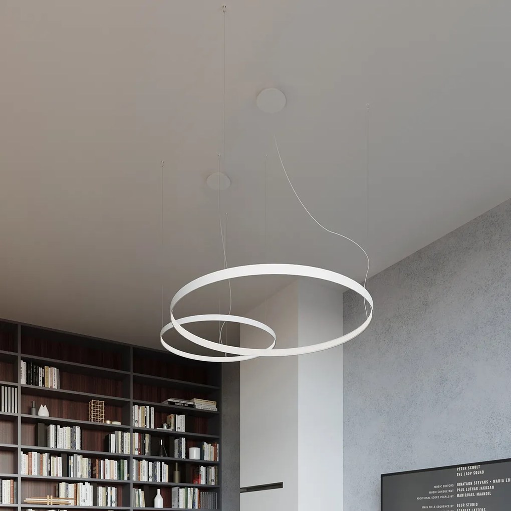 Závesné LED svietidlo Rio 55, 1x LED 30w, 3000k, w