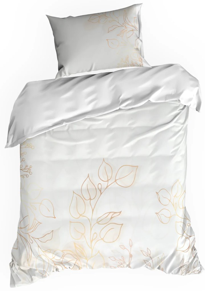 MAKOSATÉNOVÉ OBLIEČKY LIMITED COLLECTION BLANCA7 140X200 CM, 1KS 70X90 CM VZOROVANÉ