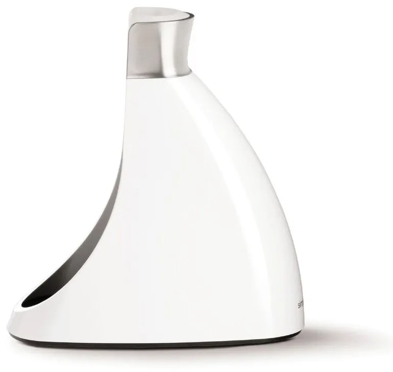 Biela oceľová WC kefa - simplehuman