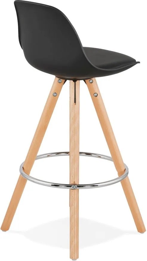 Čierna barová stolička Kokoon Anau, výška 64 cm