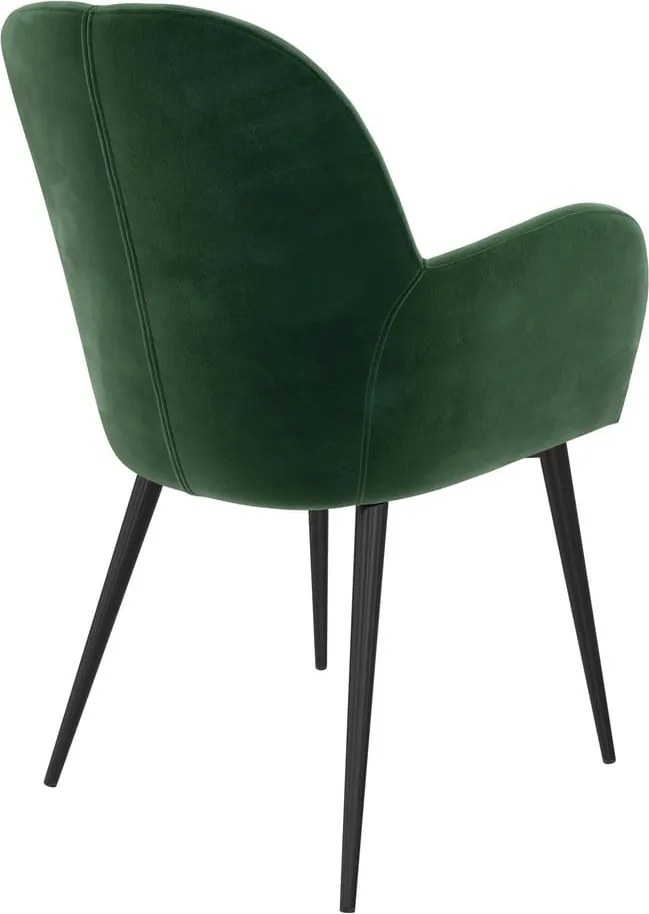 Zelené čalúnené jedálenské kreslo Fitz – Støraa