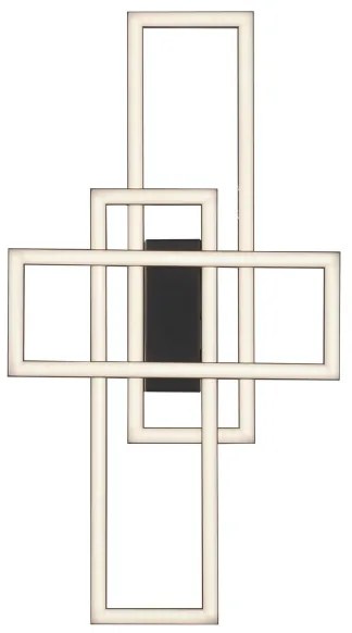 Leuchten Direkt 14697-18 - LED Stmievateľné stropné svietidlo IVEN LED/24W/230V