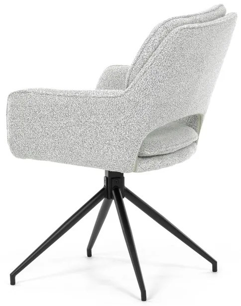 Autronic BONTEC Jedálenská stolička, krémová, látka bouclé, DCH-T1156 CRM2 Farba: Krémová