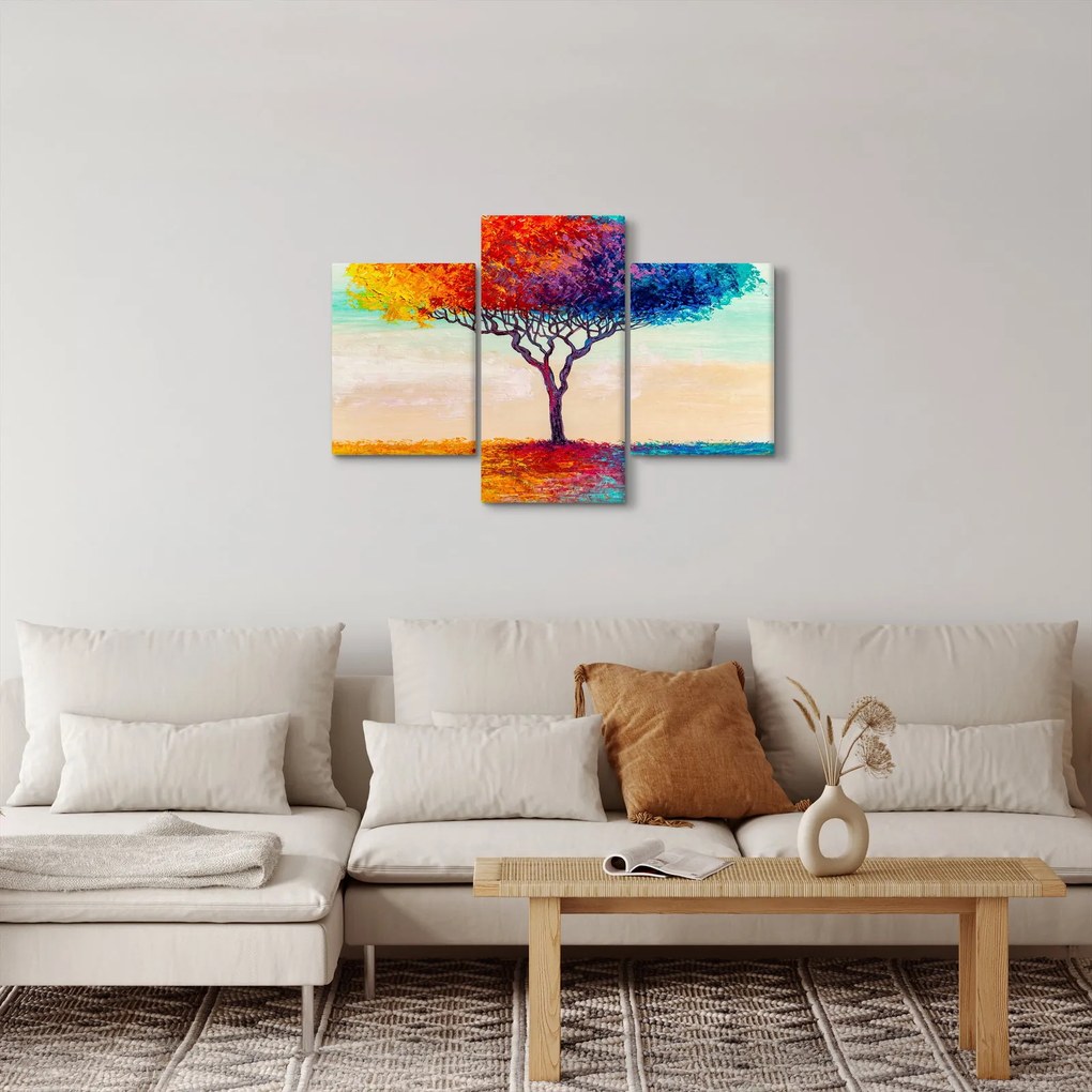 Obraz maľovaného stromu (90x60 cm)