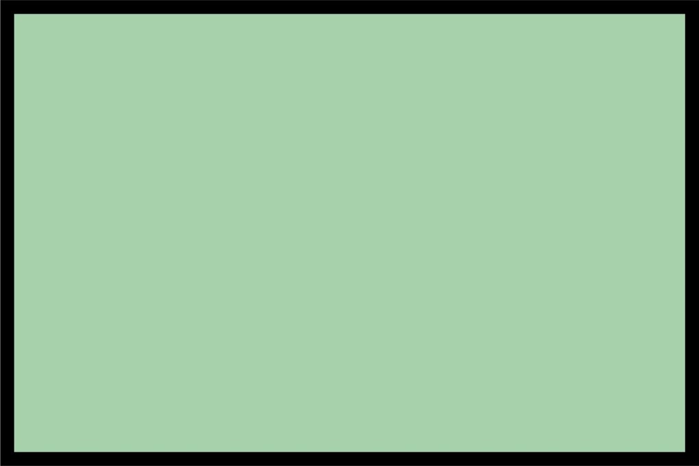Navrhnuteľná rohožka Flat Prémium (Vyberte veľkosť: 100*70, Vyberte farbu: 088 Svetlozelená)