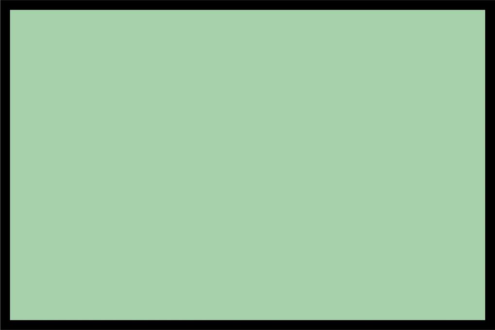 Navrhnuteľná rohožka Flat Prémium (Vyberte veľkosť: 85*55 cm, Vyberte farbu: 088 Svetlozelená)