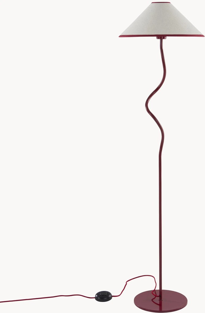 Ľanová stojacia lampa Juliet