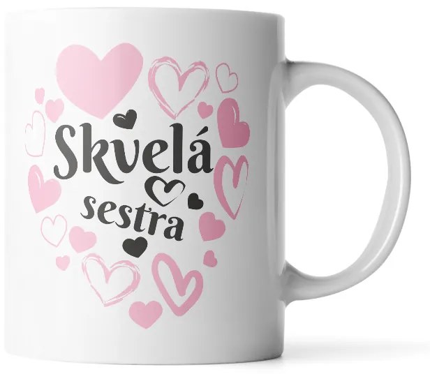 Sablio Hrnek Skvělá sestra - 200 ml - espresso