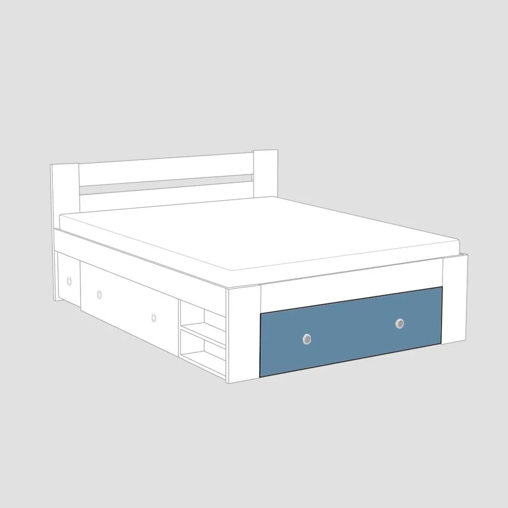 BTC LARISA UP ČELO 2: 140x200 Varianta: DUB BARDOLINO