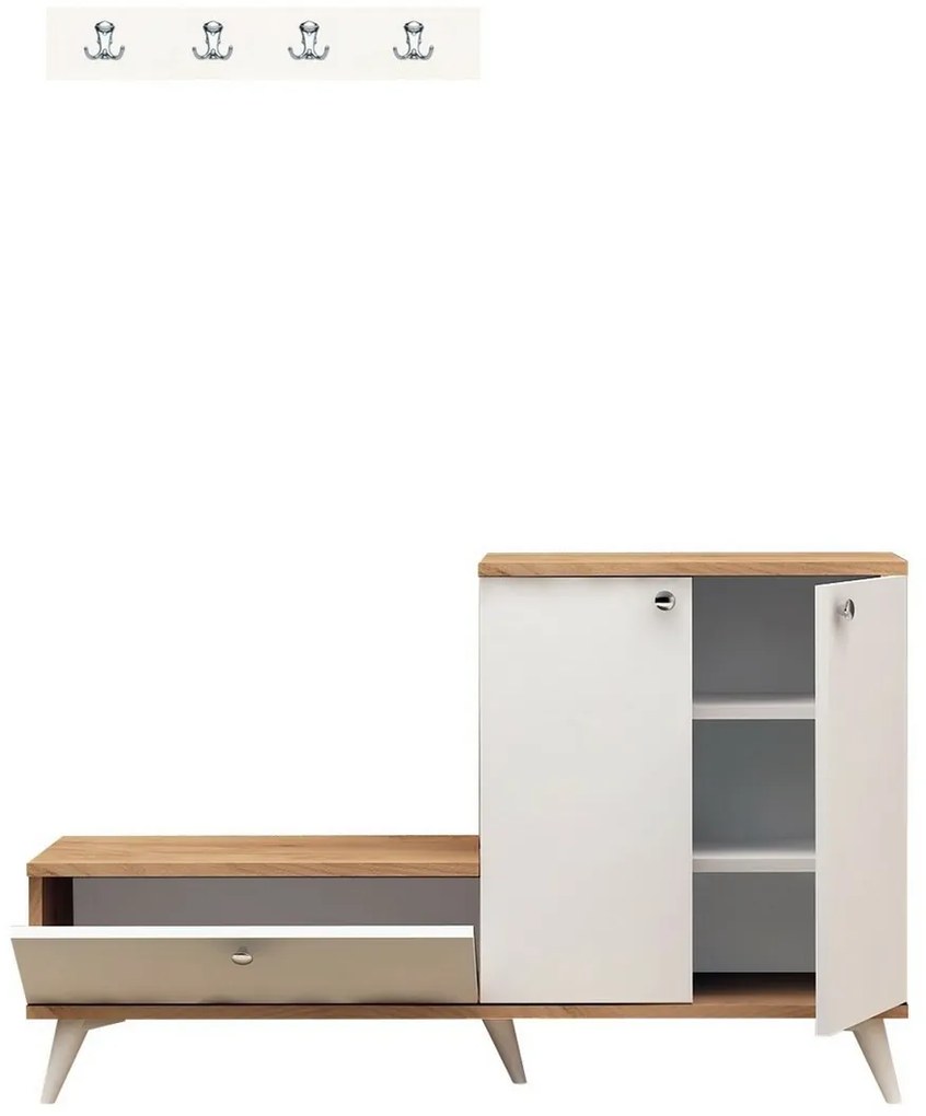 Predsieňová zostava Evva White and Oak