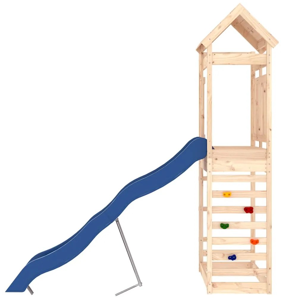 Vonkajšia súprava na hranie masívna borovica