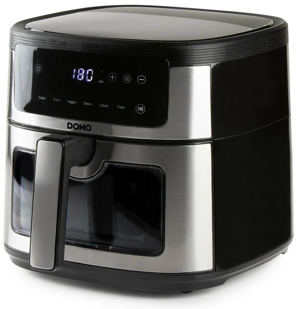 DOMO DO548FR teplovzdušná fritéza s priezorom, 6 l