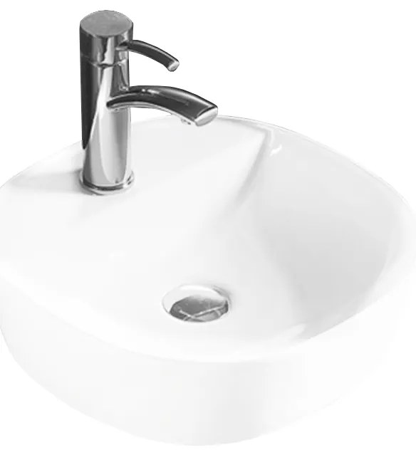 Mexen ZITA UMÝVADLO, 40x40 CM, biela, 21874000