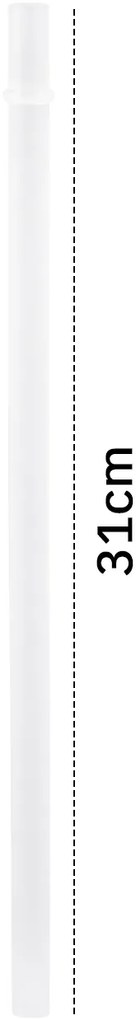 Foxigy Termohrnček do auta so slamkou 1200 ml White