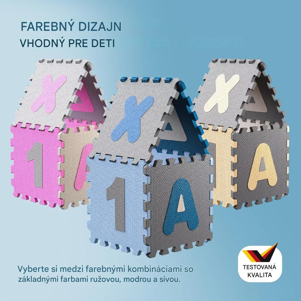 InternetovaZahrada Detská hracia podložka - žltá