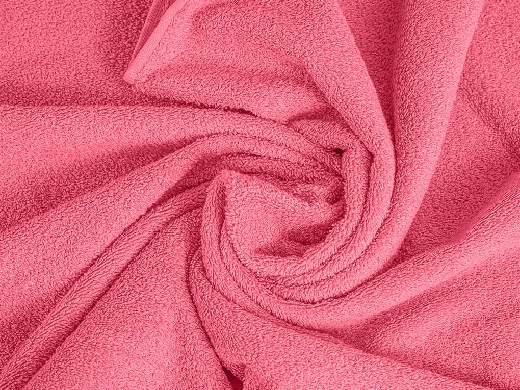 Uterák CLARYSSE ELEGANCE 60x110 cm koralový, 100% bavlna