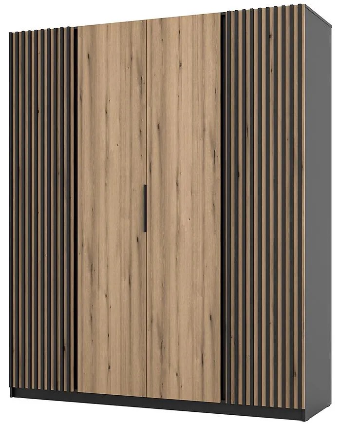 Skriňa Kaja BL/EV-BL 2LAM 2F