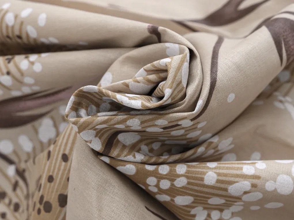 Bavlnené obliečky PAMPELINO béžové Rozmer obliečky: 70 x 90 cm | 140 x 200 cm
