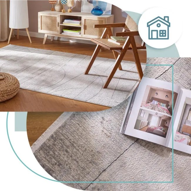 Koberec EIRE SLIGO strieborný