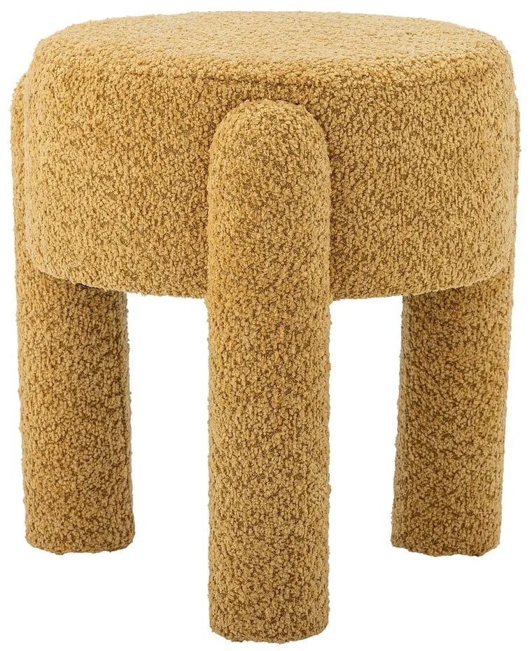 Okrovožltá čalúnená stolička Bruno – Bloomingville