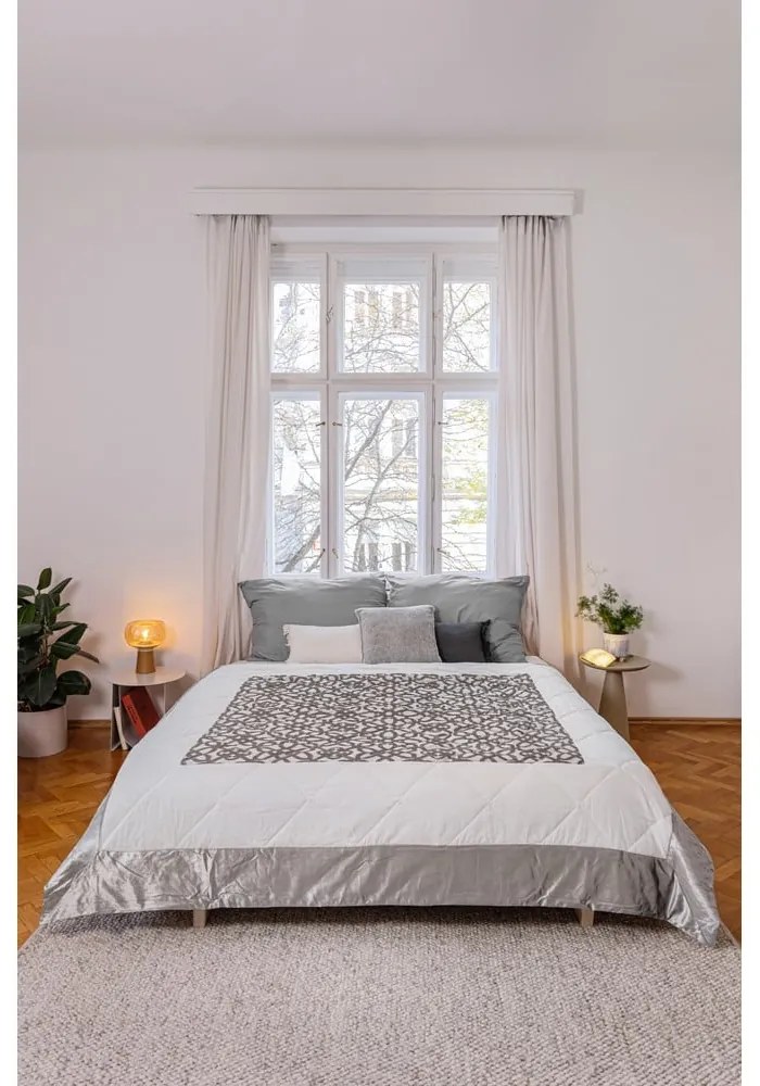Zamatový prešívaný pléd 220x230 cm Lattice Cut – Catherine Lansfield