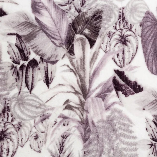 Deka DAVOS 2 fialová / sivá