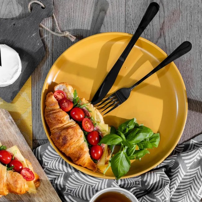 Súprava príborov ABELE čierna 16 ks ALL 951927