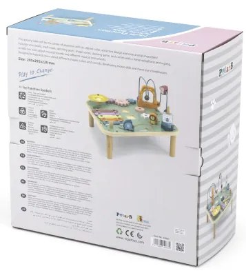 Hudobný edukačný stôl Viga 44083 PolarB