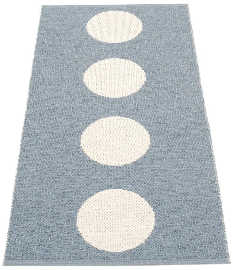 Svetlomodrý vnútorný a vonkajší behúň 70x150 cm Vera Storm – Pappelina