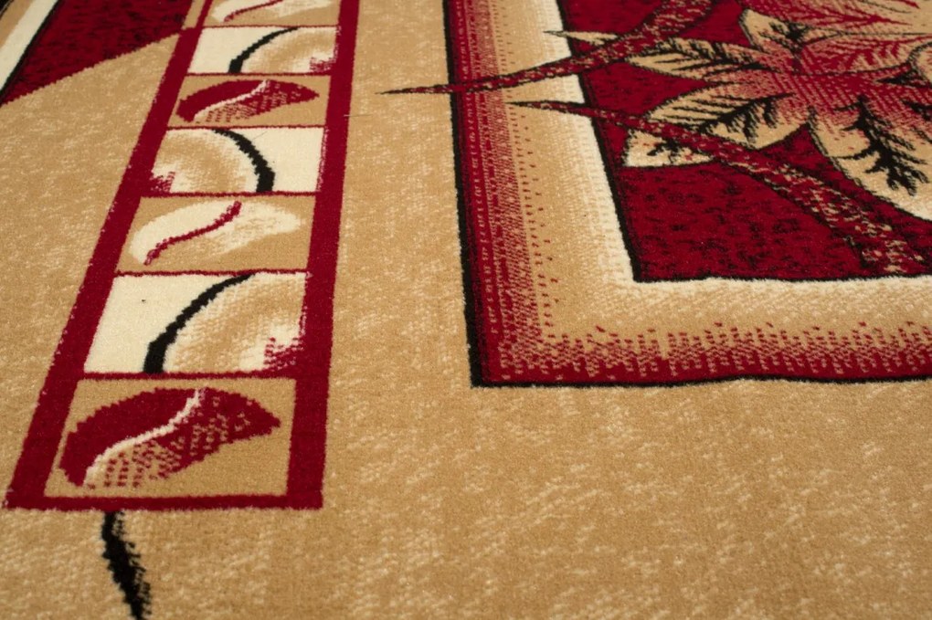 TA Koberec 1912B ČERVENÝ ATLAS PP Rozmer: 60x100 cm