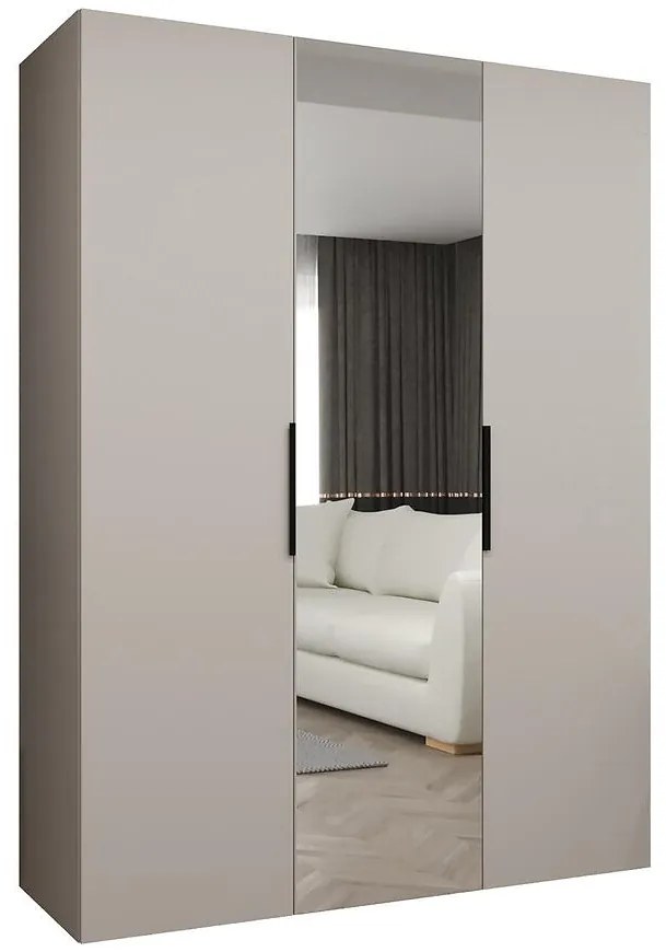 Skriňa Marbella II 150 kašmír/čierna