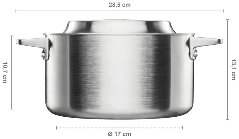 Nerezový hrniec Norden Steel 3l