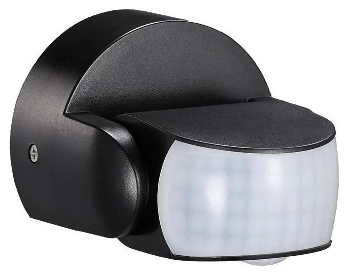 Vonkajší senzor pohybu infračervený 180/360° 600W/230V IP65 čierna