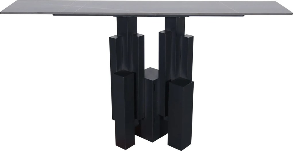 Konzolový stol Modig 150 cm čierny