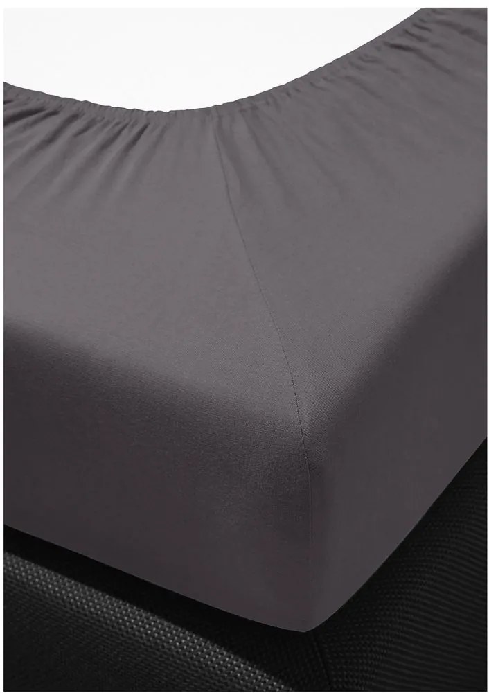 Bierbaum jersey plachta stein - kamenná sivá - 80-100 x 200 cm