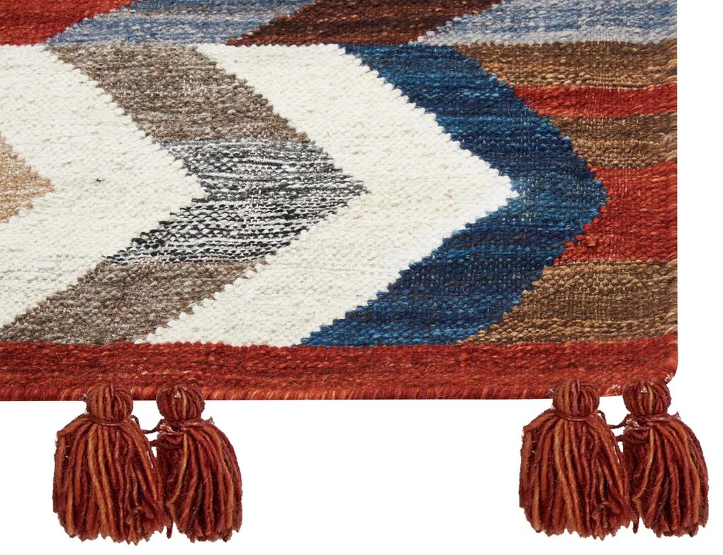 Vlnený kelímový koberec 200 x 300 cm viacfarebný KANAKERAVAN Beliani