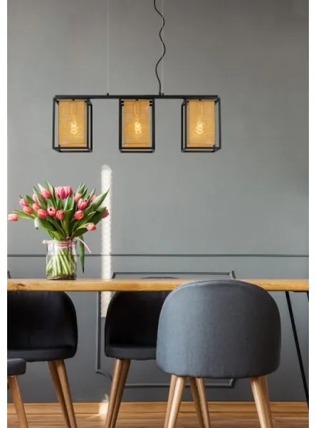 Lucide 21422/03/30 - Luster na lanku SANSA 3xE27/40W/230V