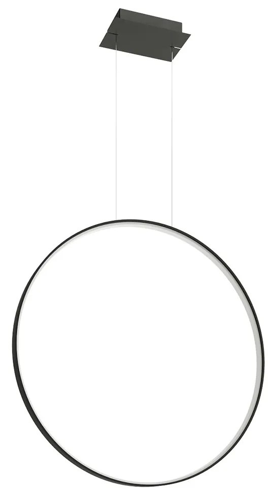 Závesné LED svietidlo Rio 78, 1x LED 50w, 3000k, b
