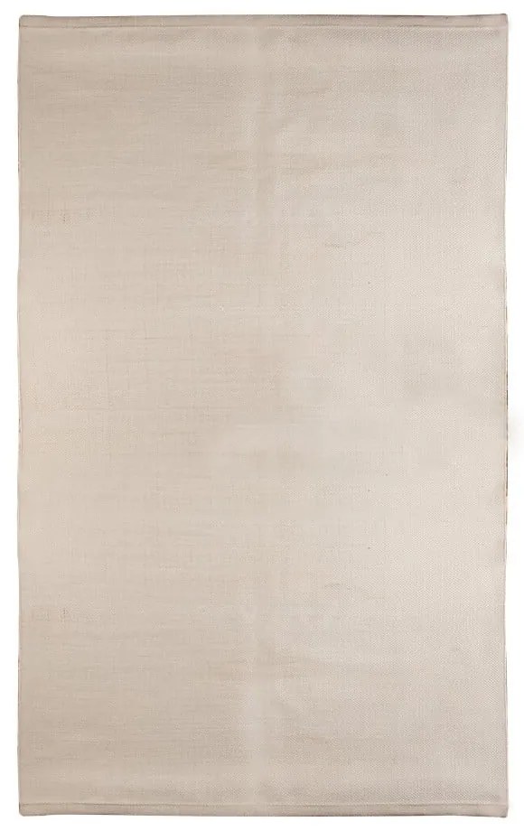 Béžovohnedý obojstranný vonkajší koberec z recyklovaného plastu Green Decore Afra, 90 x 150 cm