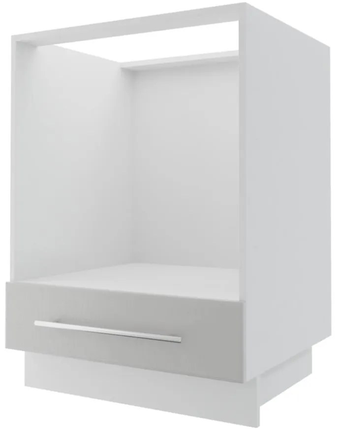 Kuchynská skrinka Emporium D11k/60 light grey stone/biela