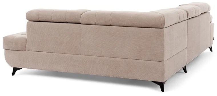 Rohová sedacia súprava rozkladany Dragonis Pravý - béžový Crown 2 Beige