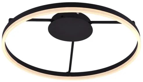 LED Stmievateľný prisadený luster LED/55W/230V 3000-6500K + diaľkové ovládanie