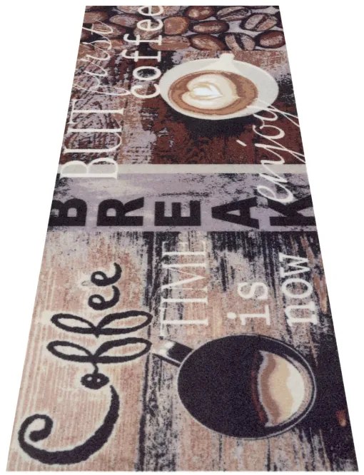 Koberec / Behúň Hanse Home Cook & Clean Enjoy Coffee Break viacfarebný